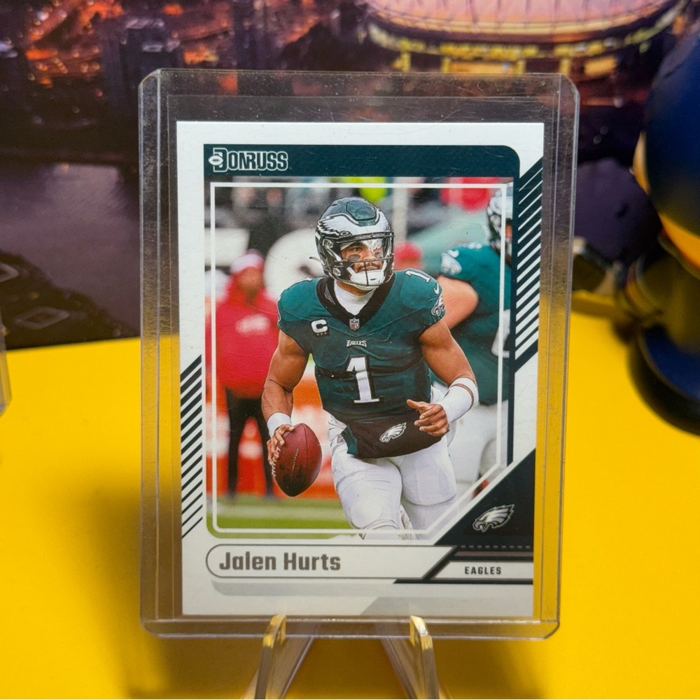 Jalen Hurts Football Card Sports NFL Eagles Donruss